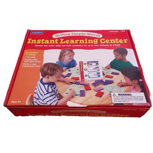 Lakeshore Other - Lakeshore Instant Learning Center WRITING SIMPLE WORDS TT828
